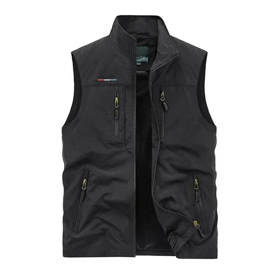Veste sans manches pour hommes, gilet d'été pour Cargo, escalade, chasse, photographe en plein air, pêche, Camping, vêtements de travail, 2024