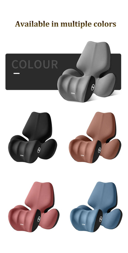 Coussin de dossier électrique pour siège de voiture, massage, sauna, soutien lombaire, vibration de la taille, oreiller cervical, accessoires intérieurs
