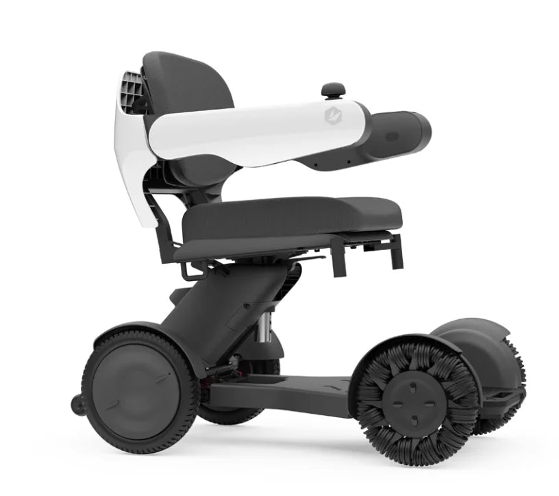 Fauteuil roulant électrique Intelligent avec télécommande haut de gamme, Scooter électrique pliable automatique à quatre roues pour personnes âgées