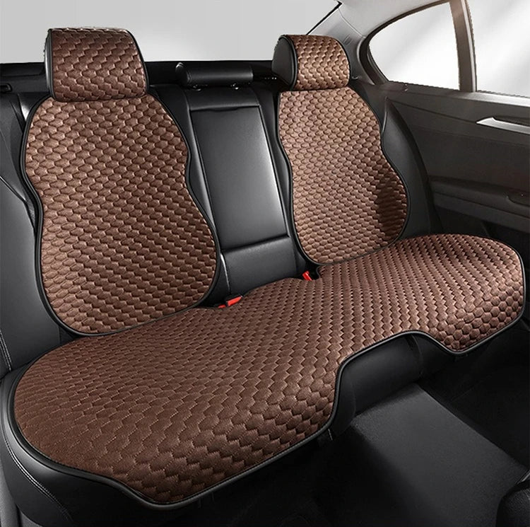 Housse de siège de voiture universelle quatre saisons, coussin de siège confortable et respirant en soie glacée pour sièges de voiture, Protection Stable