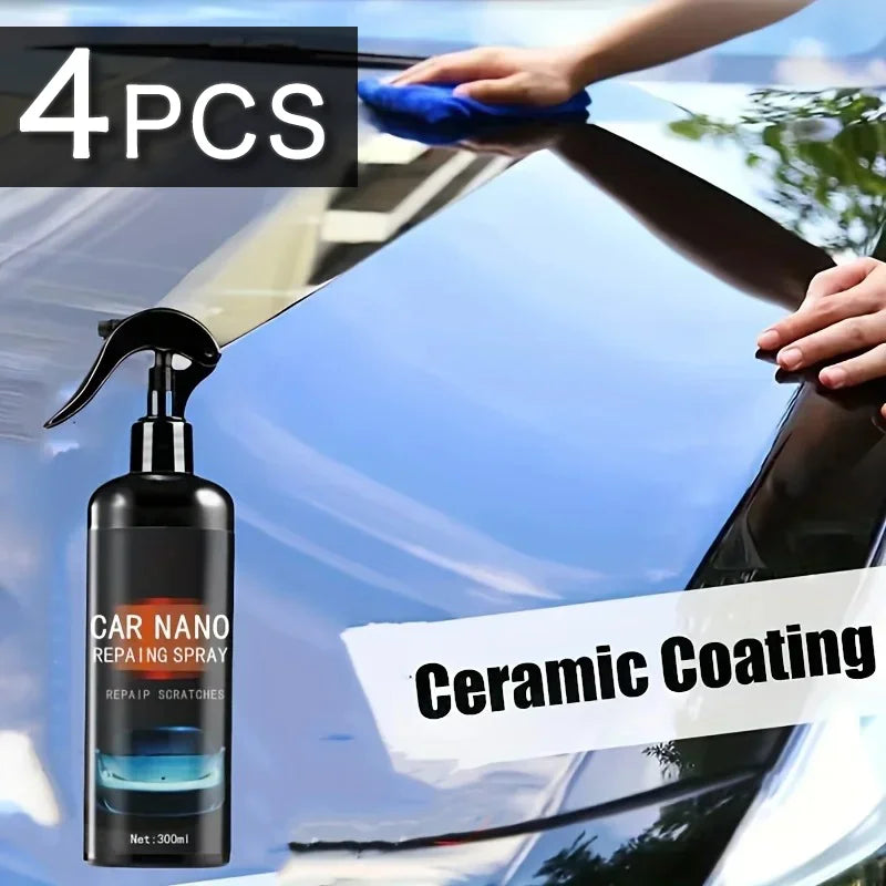 Nano revêtement céramique voiture liquide couche hydrophobe polissage peinture Agent polissage nettoyage pneu brillance plastique rénovateur Coche
