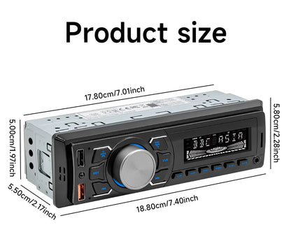 ESSGOO 1 DIN DAB + autoradio universelle RDS AM FM Double USB Bluetooth Freisprecheinrichtung SD AUX IN TF avec télécommande