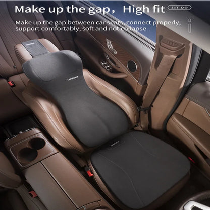 LIVICHEPIN appui-tête de voiture Protection de la taille coussin de dossier de siège de voiture coussin lombaire automatique soutien de la taille coussin de taille intégré
