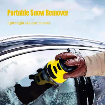 Grattoirs à glace électriques pour voiture, pare-vent, grattoir à neige portatif pour voiture, outil De glace électrique portatif Rechargeable par USB