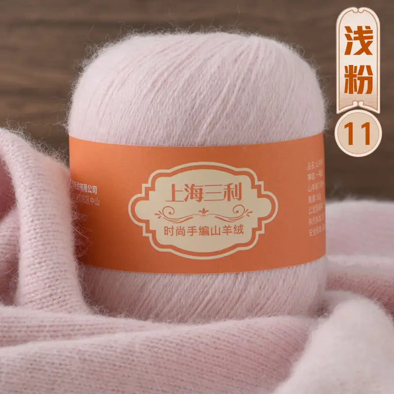 Fil de cachemire mongol chaud 100 g/ensemble, 3 plis, pour pull, gants, Crochet, écharpe à tricoter, fil de laine, doux pour la peau, uni, 100%