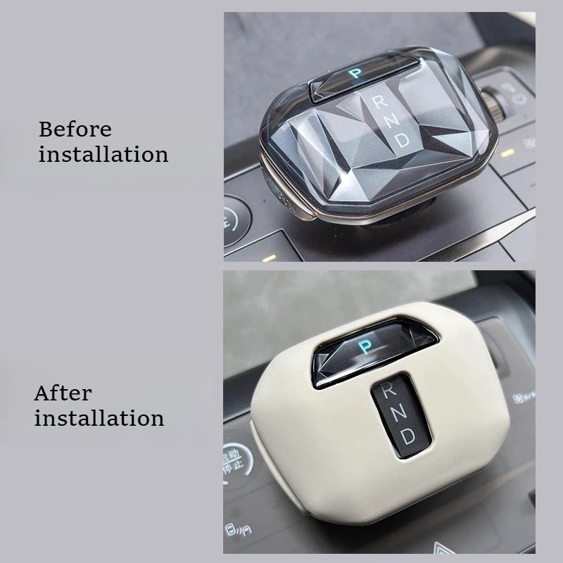 Couvercle de protection en Silicone pour poignée d'engrenage BYD 2025 Song PRO, deuxième génération, accessoires d'intérieur modifiés DMI