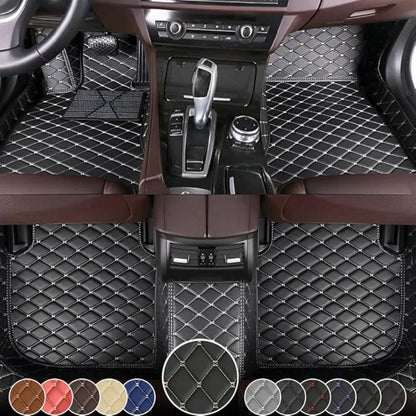 Tapis de sol personnalisés pour Nissan Qashqai 2020-2023 2016-2019 TIIDA 2011-2015 2016-2023, couverture complète, doublures de sol de luxe