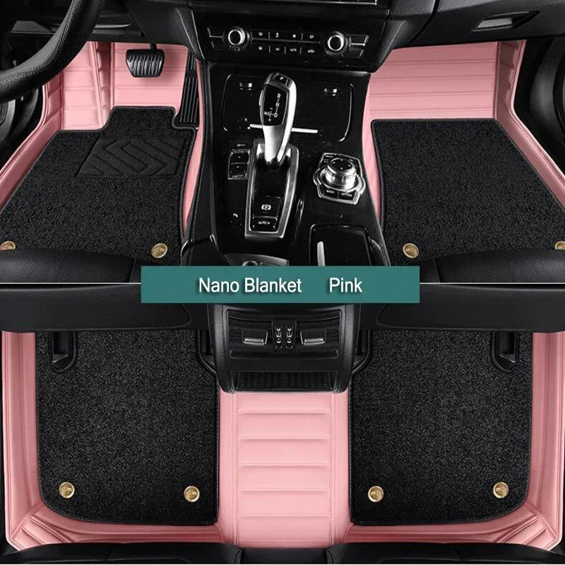 Tapis de sol de voiture à couverture complète 3D personnalisé à double couche pour accessoires intérieurs Renault Koleos