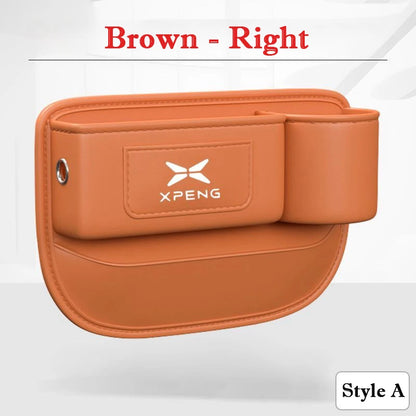 Boîte de rangement de fentes de siège de voiture, tasse d'eau, support de téléphone, sac de rangement, accessoires de rangement intérieur pour Xpeng G6 G9 G3 G3i P7 P5 P7i X9