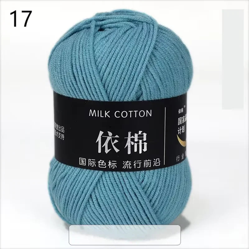 Nouveau 10 pièces série rose fil lait coton fil combinaison Crochet tricot fil ensemble pour bricolage à la main artisanat pull écharpe tricot