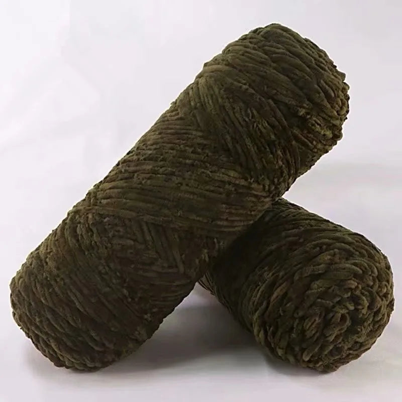 Fil de velours doux en chenille pour modules ogo 1, fil de peluche DolDave Baby, accessoires Amigurumi, bricolage, 100% polyester, 100g, 130m