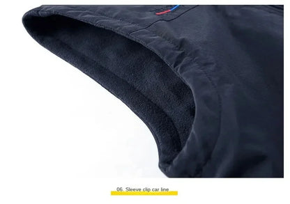 Manteau de randonnée en plein air pour hommes, manteau chauffant, chaud, décontracté, métropolitain, glaMan, vêtements thermiques de luxe, grande taille, mode, hiver