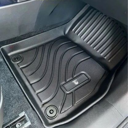 Pour Xpeng G6 2025-2023 tapis de sol tapis de coffre tous temps avant arrière tapis de doublure de chargement, accessoires de coussinets de pied antidérapants imperméables
