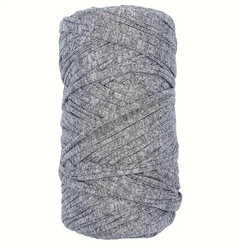 Fil à tricoter élastique de qualité supérieure 200g - Couleurs vibrantes pour sacs au crochet, paniers, tapis, cadeau de la Saint-Valentin |   Expédition 24h/24