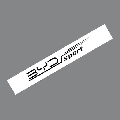 Autocollant en vinyle pour pare-brise de voiture, décalcomanie de décoration, accessoires de réglage automatique pour BYD F3 E6 Yuan Plus Atto F0 G3 I3 Ea1 Song Max Tang Dmi