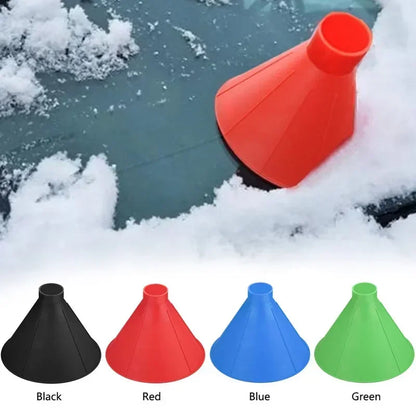 Grattoir à neige pour pare-brise, outil d'élimination du glace, grattoir à glace pour voiture, pelle d'élimination du glace, 1 pièce