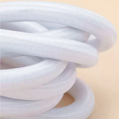 3/5/10/15 M/rouleau nouveau 3.0mm noir blanc bandes élastiques rondes cordon élastique en caoutchouc corde de haute qualité couture vêtement artisanat pour bricolage Jewe
