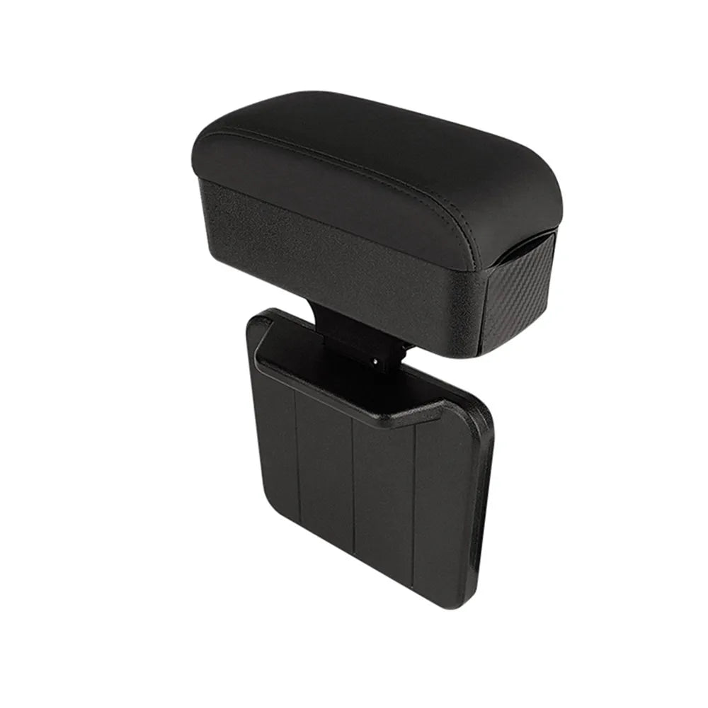 Organisateur de stockage d'espace de Console centrale de voiture réglable en hauteur avec plateau relevable Support de coude accoudoir pour SUV berline
