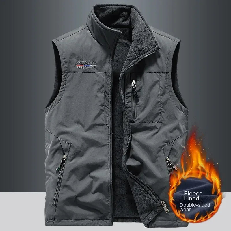 Manteau de randonnée en plein air pour hommes, manteau chauffant, chaud, décontracté, métropolitain, glaMan, vêtements thermiques de luxe, grande taille, mode, hiver