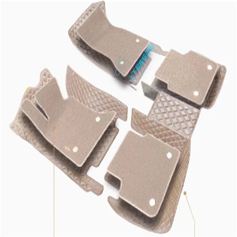 Tapis de sol de voiture personnalisés 5D, pour Nissan Murano, Double couche, doublures de sol, couverture