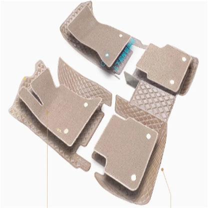 Tapis de sol de voiture personnalisés 5D, pour Nissan Murano, Double couche, doublures de sol, couverture