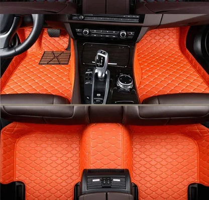 Tapis de sol de voiture personnalisés adaptés à la BMW X5 5 sièges véhicule électrique 2017-2019 tapis de pied en cuir automatique tapis