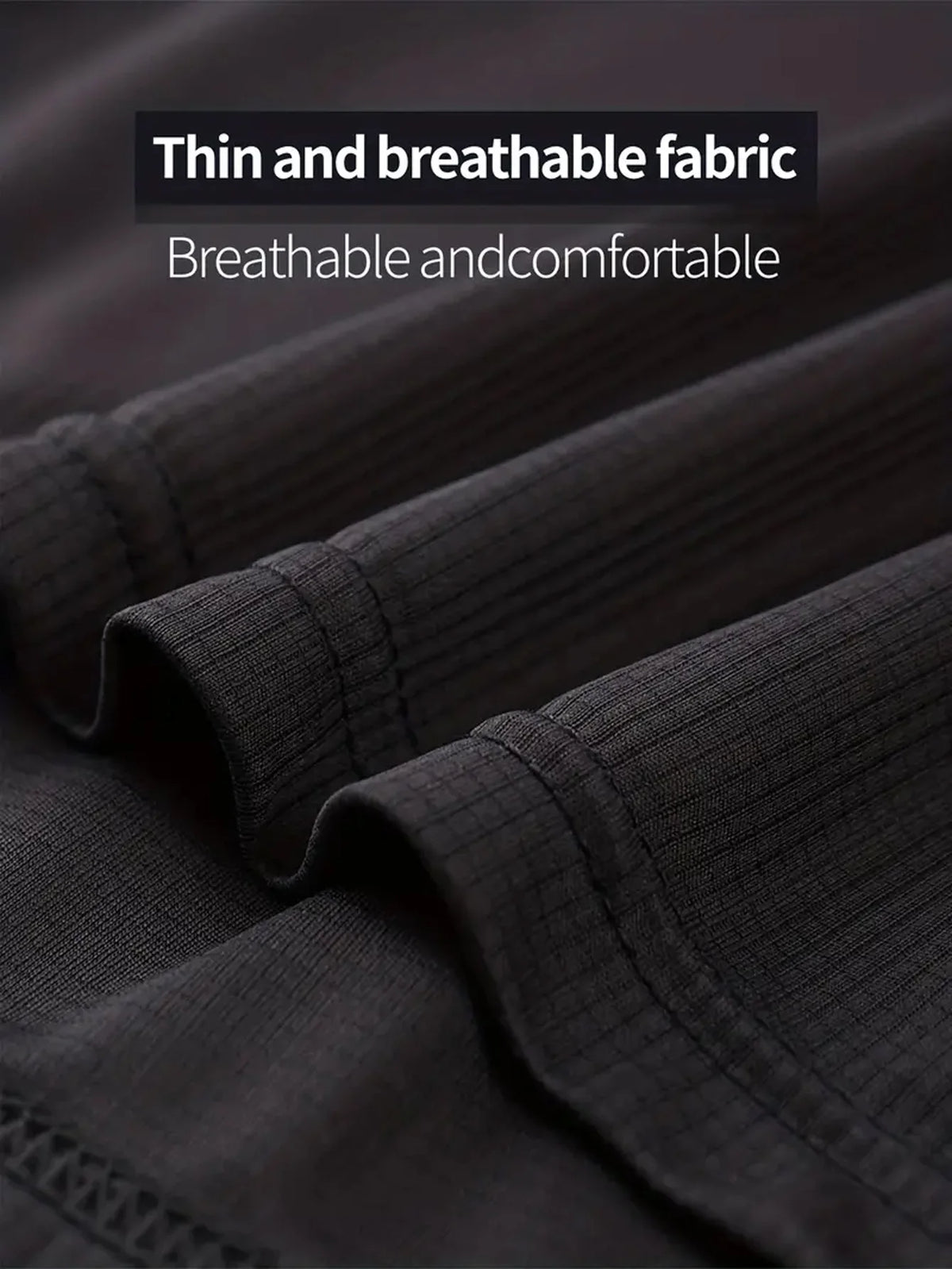 T-Shirt à Col Rond pour Homme, Noir Ultra observateur, vaccage Rapide, Respirant, Absorbant la Sueur, Adapté au Fitness Gym et Ru, 5 Pièces