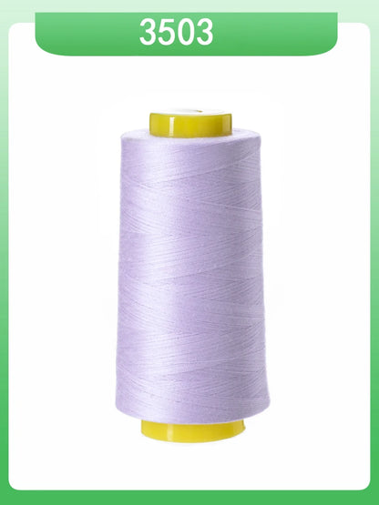 Fil à coudre ultra-fin 602-fil en polyester semblable à la soie à grande vitesse 60s/2 5000m, pour machine à broder et travaux d'aiguille délicats