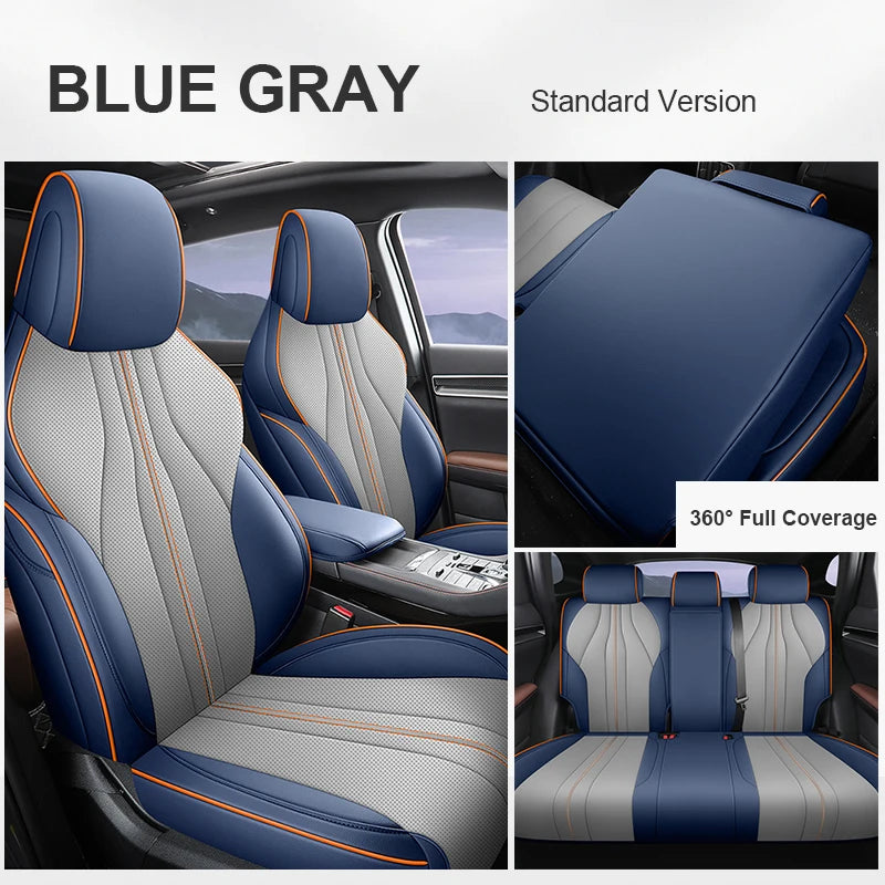 Housse de siège de voiture personnalisée spécifique pour BYD Song Plus 2020-2025, BYD SEAL U DMI, BYD Sealion 6 – Couverture complète des sièges avant et arrière