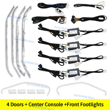 Lumières d'ambiance LED 3/64 couleurs, pour Mercedes Benz W205 X253 classe C GLC coupé C43 C63s, Instrument intérieur, lampe décorative, rénovation