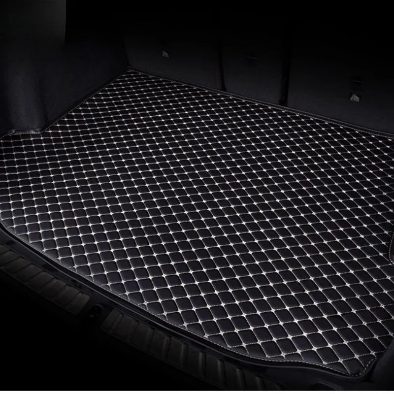 Tapis de coffre de voiture personnalisé en cuir microfibre, pour Changan CS55 CS35 CS75 PLUS 2024, tapis de valise, accessoires d'intérieur de voiture