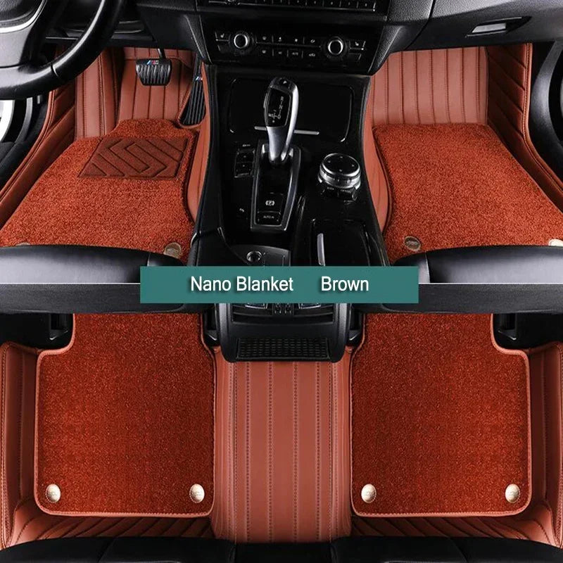 Tapis de sol de voiture à couverture complète 3D personnalisé à double couche pour accessoires intérieurs Renault Koleos