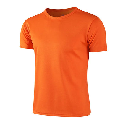 Maillot de sport à séchage rapide pour homme, t-shirt de course, de football, de jogging, de fitness, 1 pièce