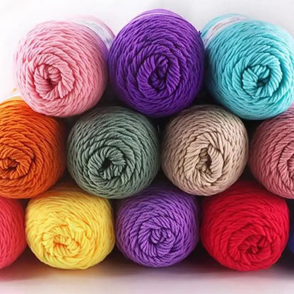 Fil de Laine Ogo Tissé à la Main pour Chandails, Écharpes, Crochet, Beurre, Lait, Fait à la Main, Grill, 200g par Pièce