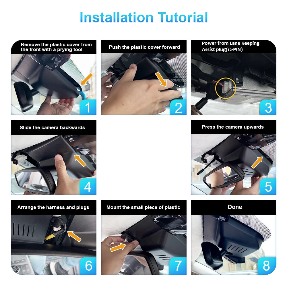 Boîte noire 4K pour Kia EV9 2023 2024 2025 2026, ARB, caméra DVR de voiture d'aspect d'origine en usine pour Kia LHD RHD Drive