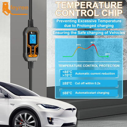 Fey123-Chargeur EV portable Vope2, boîtier mural EVSE, charge de synchronisation intelligente, contrôle du courant réglable, Wi-Fi, maison et extérieur, 32A, 7KW