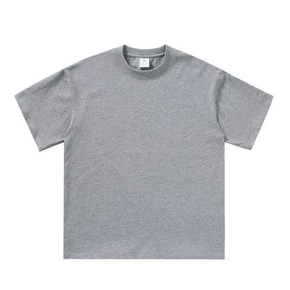 2025 été hommes et femmes T-shirt coton solide t-shirts surdimensionné à manches courtes T-shirt mode doux blanc noir T-shirt vêtements hauts