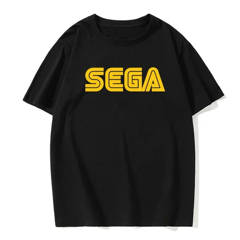 Nouveauté Sega Logo hommes t-shirts été décontracté à manches courtes mode Streetwear Harajuku t-shirt Style coréen Fans de jeu hommes t-shirts
