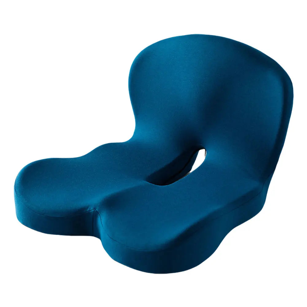 Coussin de chaise de bureau intégré en forme de L en mousse à mémoire de forme, avec Support arrière, coussin de siège de voiture pour employés de bureau, conducteurs de voiture
