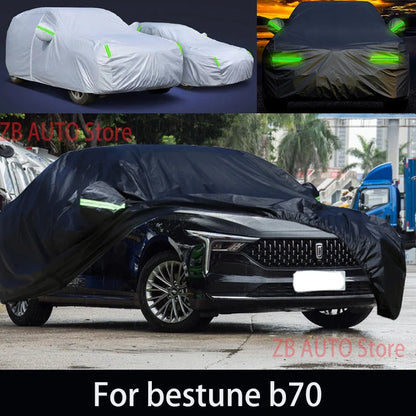 BESTUNE B70-Juste de Protection Complète pour Voiture, Pare-Soleil, Imperméable, Anti-Poussière, Accessoire d'Extérieur