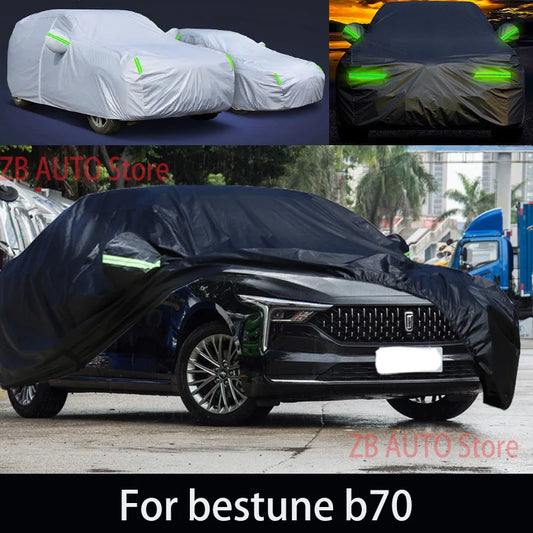 BESTUNE B70-Juste de Protection Complète pour Voiture, Pare-Soleil, Imperméable, Anti-Poussière, Accessoire d'Extérieur