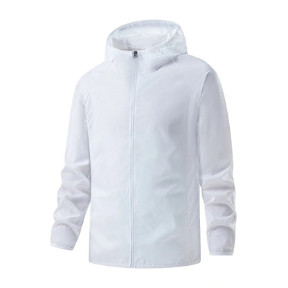 LNGXO-Vestes de randonnée imperméables pour hommes et femmes, coupe-vent de protection solaire, manteau de pluie d'escalade de camping, vêtements portables unisexes