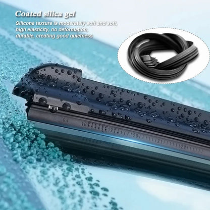 Lame d'essuie-glace de voiture pour BYD DENZA, protection du caoutchouc, 2 pièces