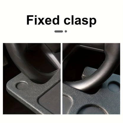 Table de volant de voiture multifonctionnelle, support universel pour ordinateur portable et tablette, accessoire intérieur portable