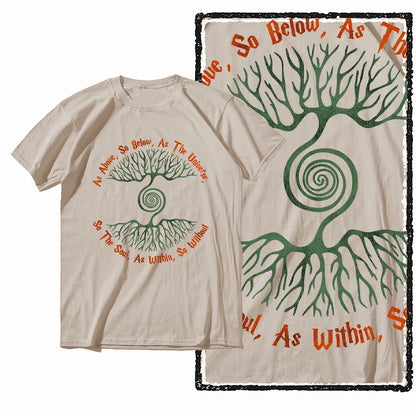 Coolmind MAX yggdrasil printed Exclusive graphic men T shirt 100% cotton big size streetwear men tshirt cool t-shirt tee shirts