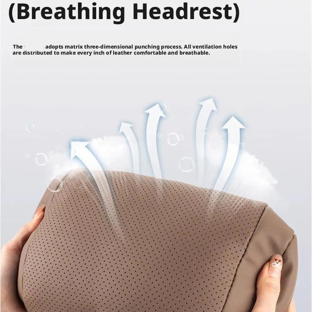 Coussin de tête universel pour siège de voiture, appui-tête ergonomique 3D pour voyage, soutien du cou doux et moelleux, protection du cou
