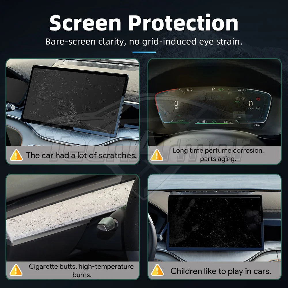Film de protection en verre trempé pour voiture BYD Seal U/Sealion 6/Song Plus 2021 – 25, protecteur d'écran pour tableau de bord de Navigation GPS