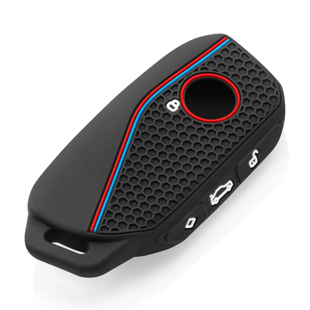 Coque de protection en Silicone pour clé de voiture, compatible avec BMW IX IM I5 M60 X5 X7 X6 IX I7 2024 2025