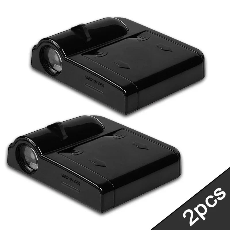 Pour BYD Atto 3 Act Tang F3 E6 Yuan Song Plus EV F0 Qin 2 pièces LED sans fil porte de voiture lampe de bienvenue projecteur lumière accessoires automobiles