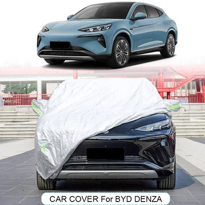 Housse épaisse Anti-pluie et neige pour voiture, accessoires imperméables pour BYD DENZA B5 B8 B9 D9 N7 N9 SUPER 3 Z9 Z9GT YANGWANG U7 U8 2023 – 2023